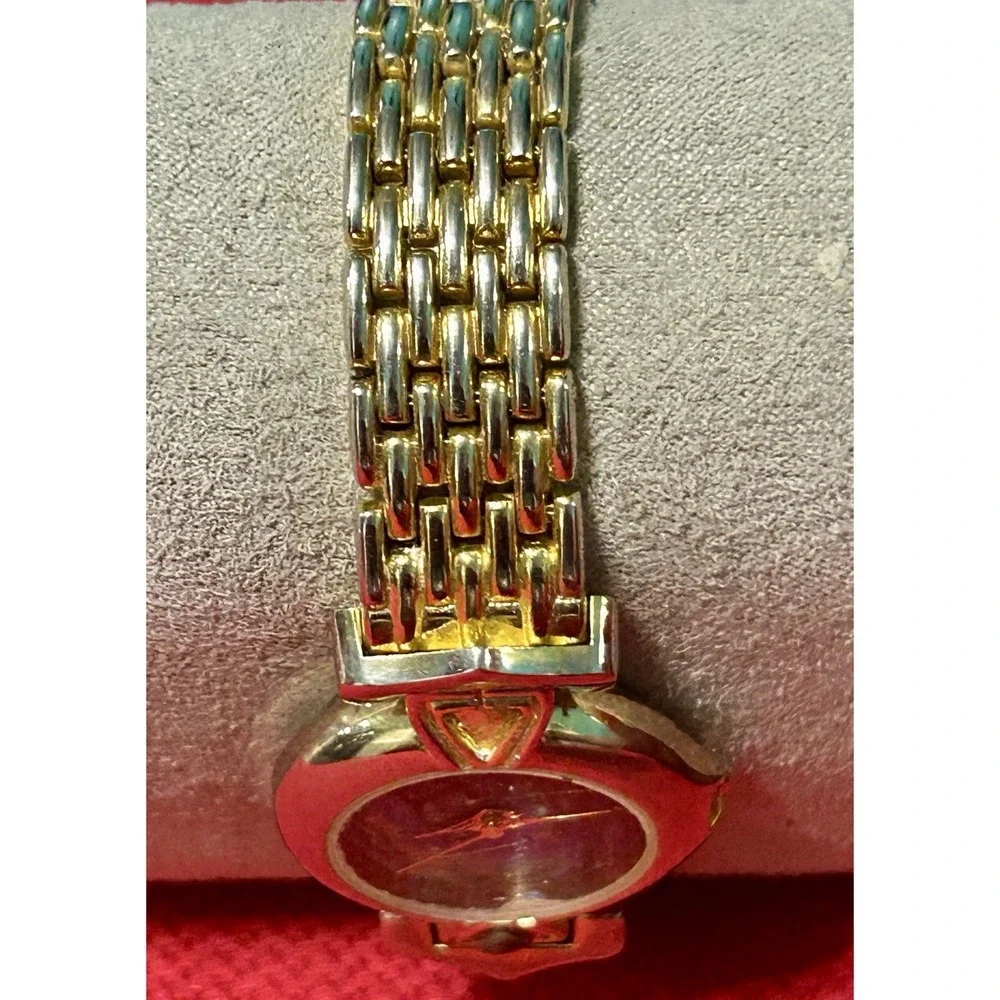 Vintage Magique Helbros MG10940Y Women's Watch Abalone Shell Dial New Battery